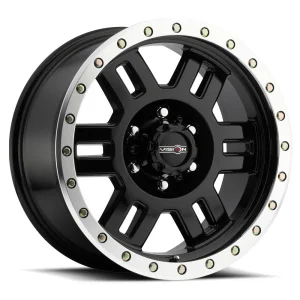 Vision Wheel Off-Road – 398 MANX – Black – 15″x8″ -19mm – Summer Wheels – 398-5883GBML-19